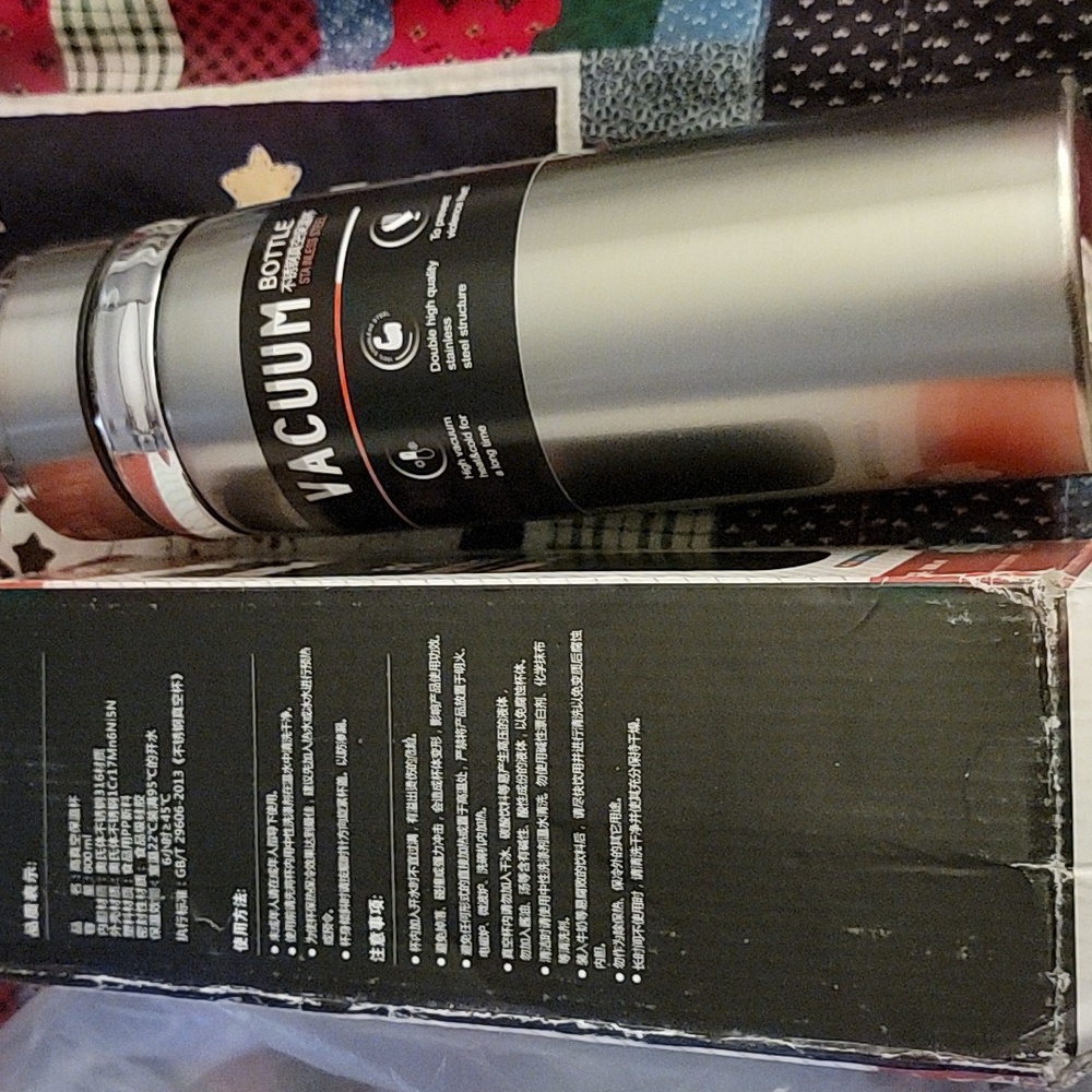 800ml double vaccum water bottle